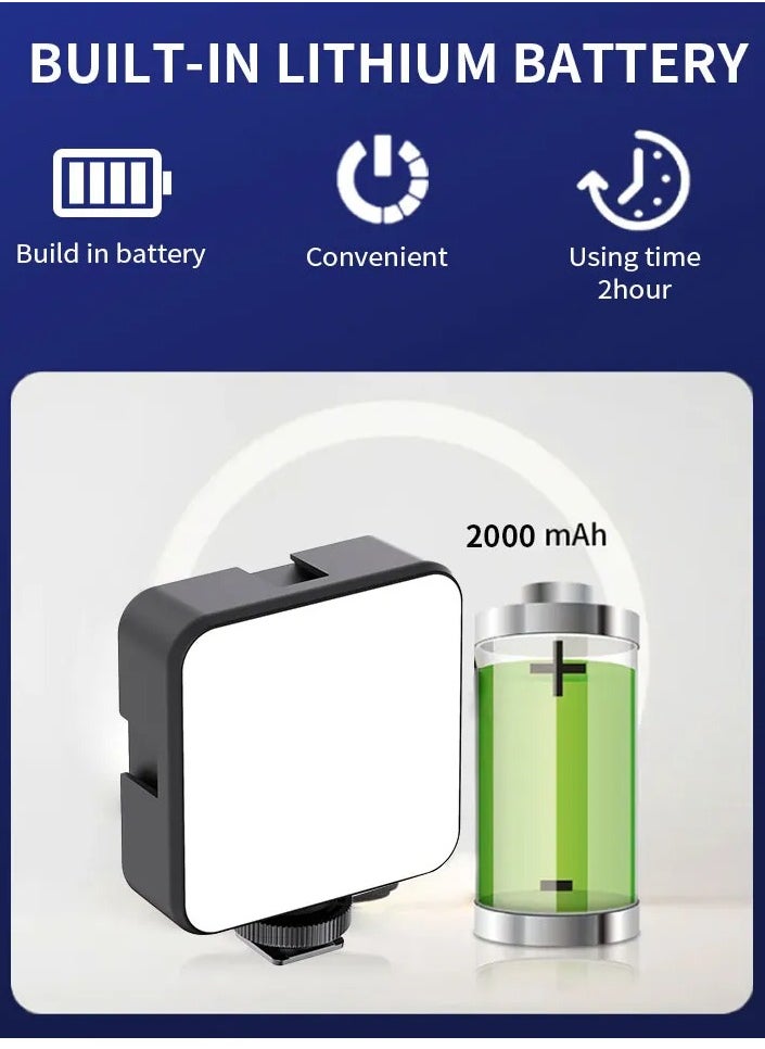 Jmary - Jmary FM-69RGB Portable Mini RGB Video Camera Light - Image 1