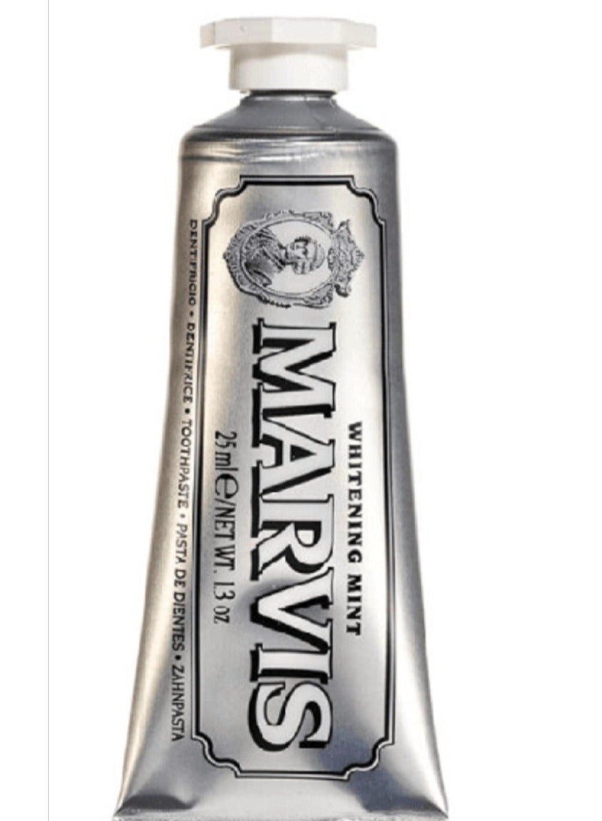 Marvis Mint Whitening Toothpaste E Net Wt 1 3oz 25 ml