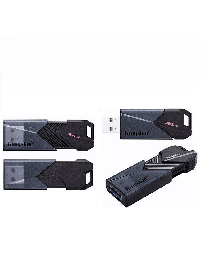 DataTraveler® Exodia™Onyx 128GB High-Speed USB 3.2 Gen 1 Retractable Flash Drive，Read Speeds Up To 100MB/s，Compatible With Computers, Business Offices, And Vehicles，Works With Multiple Devices - Image 5
