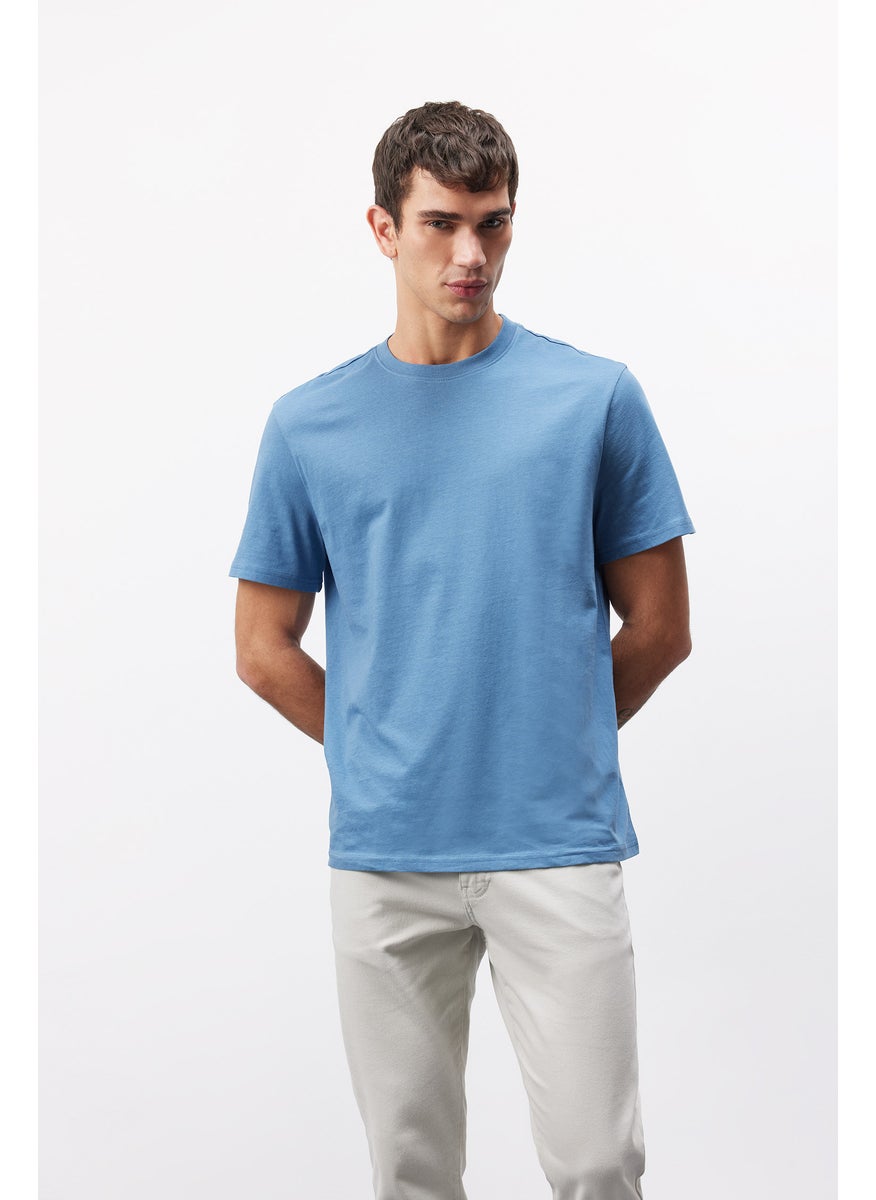 Man New Regular Fit Crew Neck Basic T-Shirt