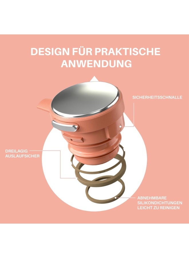 IDEUS Thermos Flask, 2 L, Stainless Steel Double-Walled Coffee Pot, Vacuum Insulation, Insulated Jug, Warming Jug, Teapot for Coffee, BPA-Free, - Image 4