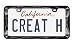 Creathome 3D Curly Wave Pattern Black License Plate Frame from Pure Zinc Alloy Metal - Image 2