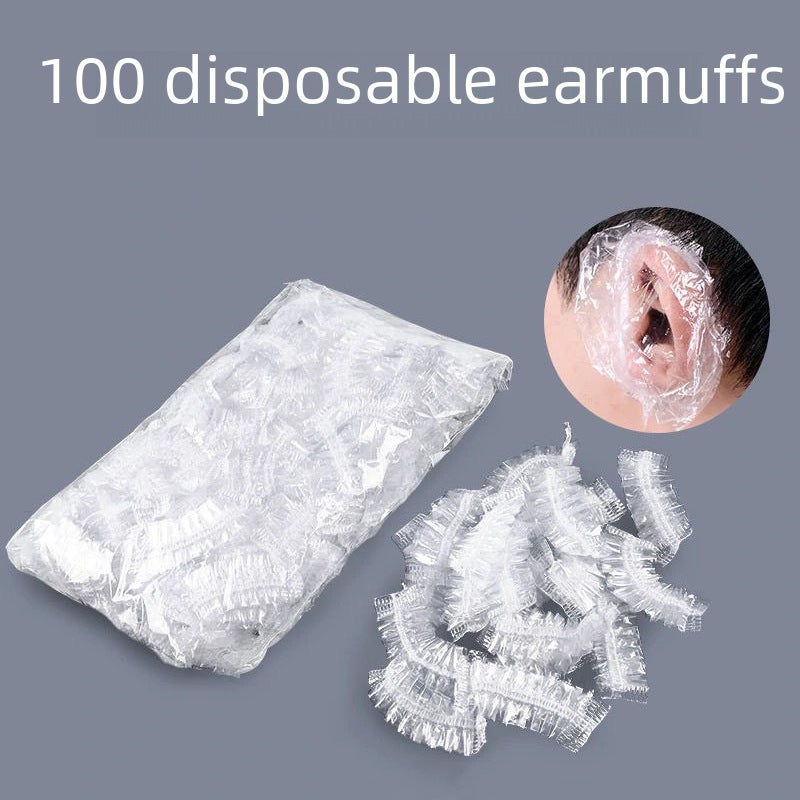 Disposable Thickened Ear Covers 100pcs [Super Elastic] 100 (1 pack)  - Image 3
