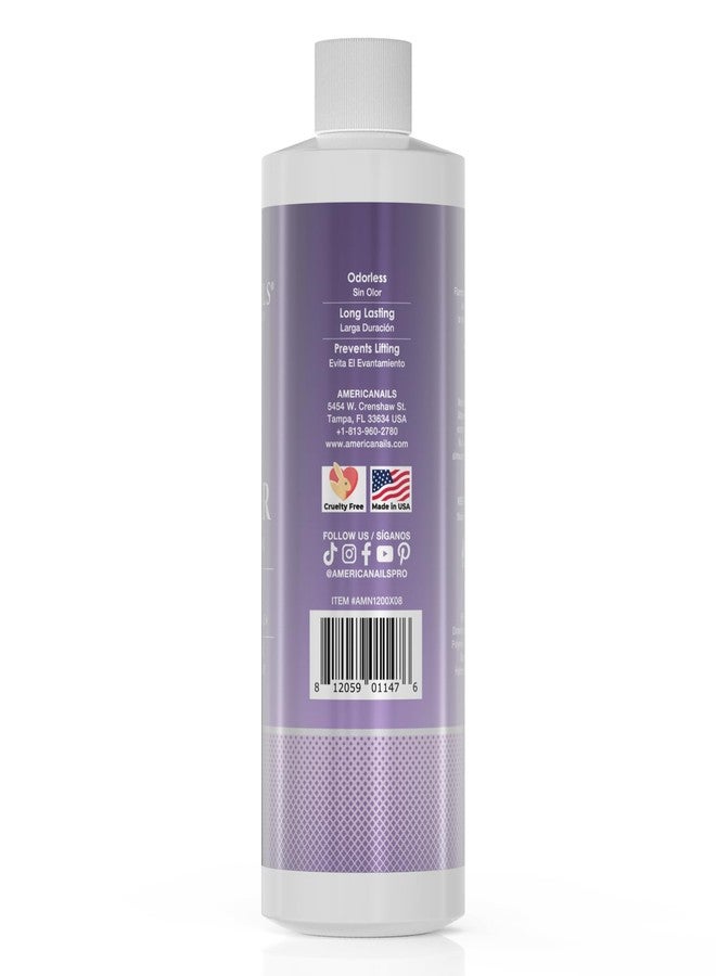 AMERICANAILS .COM Americanails Nail Monomer Liquid - Maximum Adhesion Acrylic Liquid Monomer for Perfect Nail Enhancement - Liquid Acrylic Nail Monomer for Acrylic Powder - Odorless - Liquid Monomer 8oz - Image 2