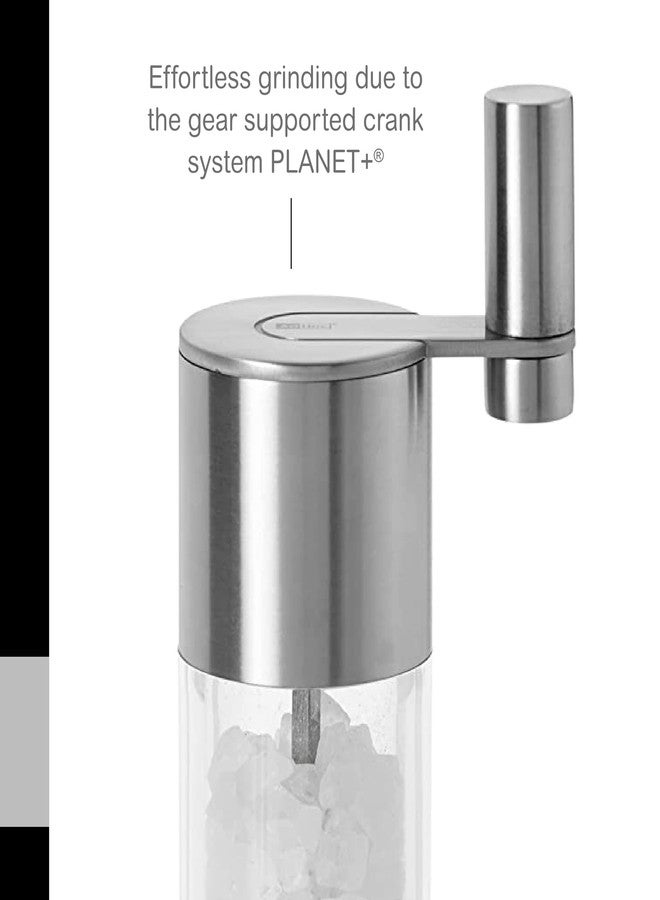 AdHoc Select Geared Salt or Pepper Grinder - Handy Seasoning Mill for Salt & Pepper - Manual Grinder with Ceramic Mechanism - Durable & Reliable Shakers - Image 3
