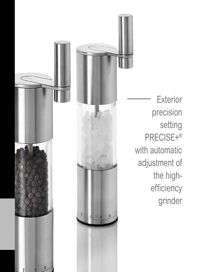 AdHoc Select Geared Salt or Pepper Grinder - Handy Seasoning Mill for Salt & Pepper - Manual Grinder with Ceramic Mechanism - Durable & Reliable Shakers - Image 4