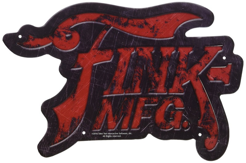 The Coop Bioshock Fink Manufacturing Tin Sign