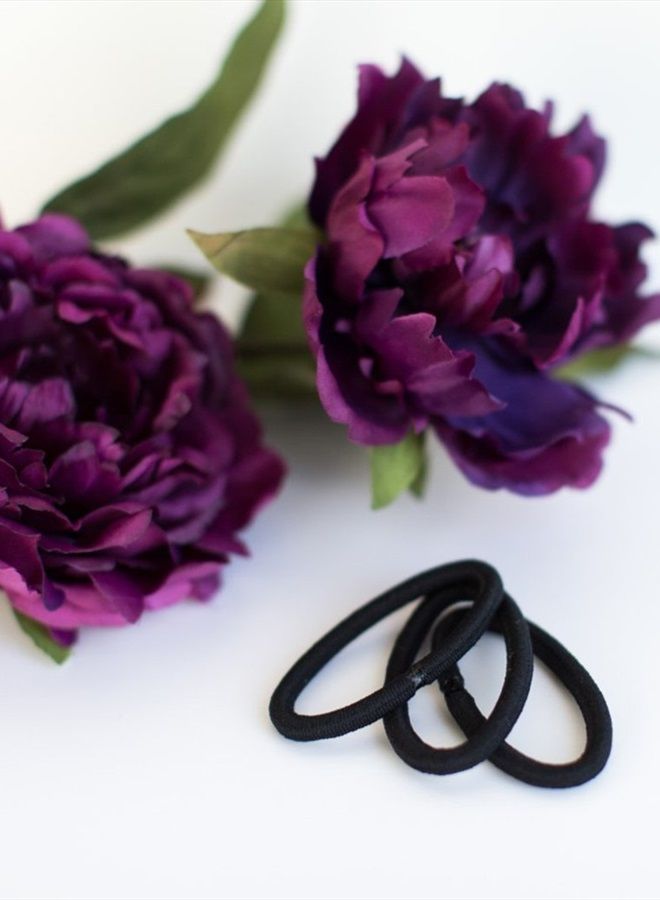 Revlon Extra Thick Black Hair Elastics, 15 Count - Image 3