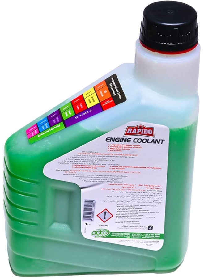 Rapido Engine Coolant ,1 Litre - Image 2