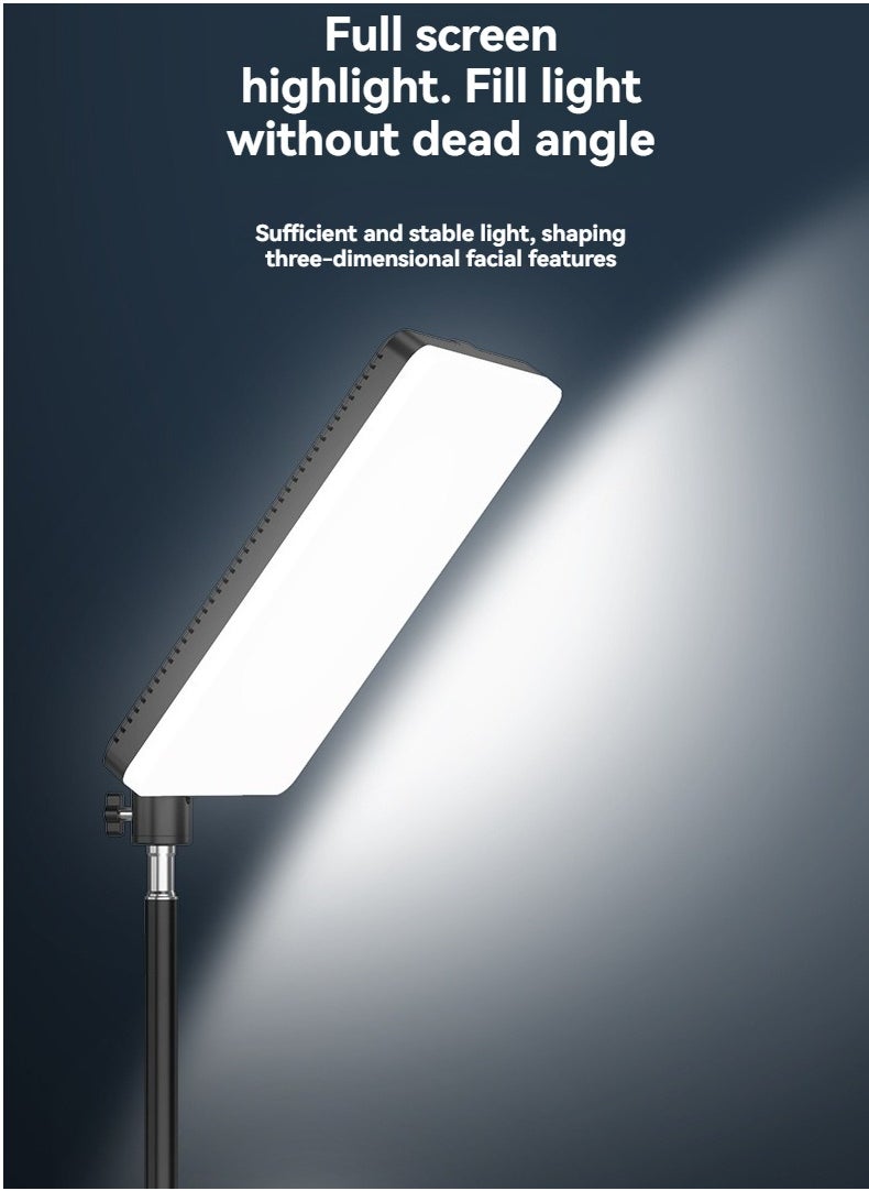 M MIAOYAN 12-Inch Flat Panel LED Fill Light — Full-Screen Photography Light, Live Streaming Lamp, Portable Outdoor Beauty Soft Light For Photos.  - Image 4