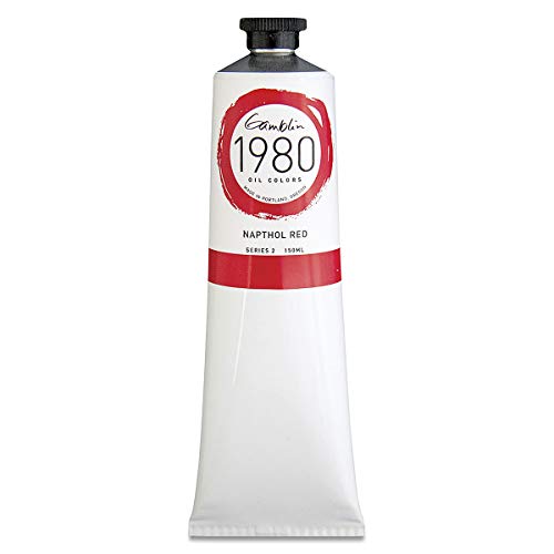 Gamblin 1980 Oil Napthol Red 150Ml - Image 4