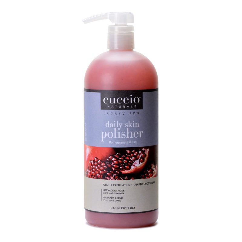 Cuccio Naturale Daily Skin Body Polisher - Soothes And Softens - Gentle Exfoliation Process - Lifts Dead Cells From Surface - Smooth And Radiant Results - Pomegranate And Fig - 32 Oz Scrub - Image 5