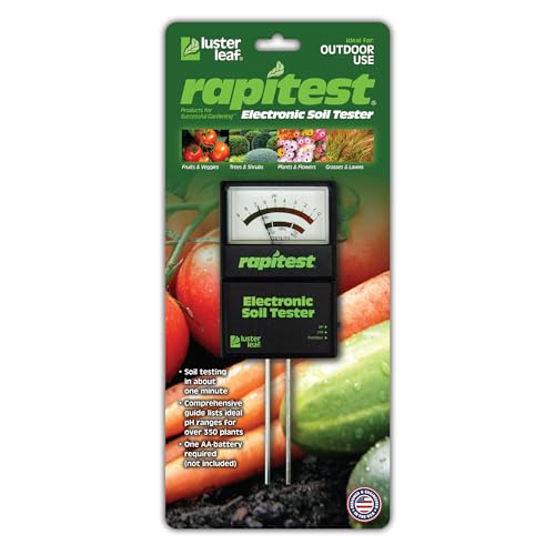 Luster Leaf 1860 Rapitest Electronic Soil Tester, Black - Image 1