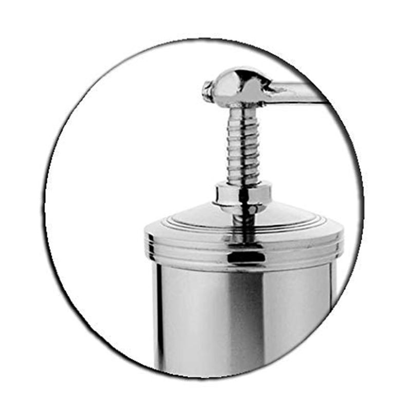 IDEAL PRIME Heavy Duty Stainless Steel Sev Maker with 6 Differnt Design Jali Steel Rolling Chakli Maker Murukku Machine Kitchen Tools of Snacks Maker Stainless Steel with Set of 6 Plates Pack of 1 - Image 4