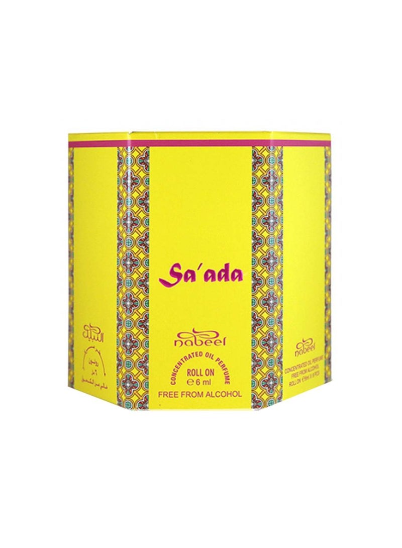 Nabeel 12 Pcs Nabeel Saada Alcohol Free Roll On Oil Perfume 6ML - Image 3
