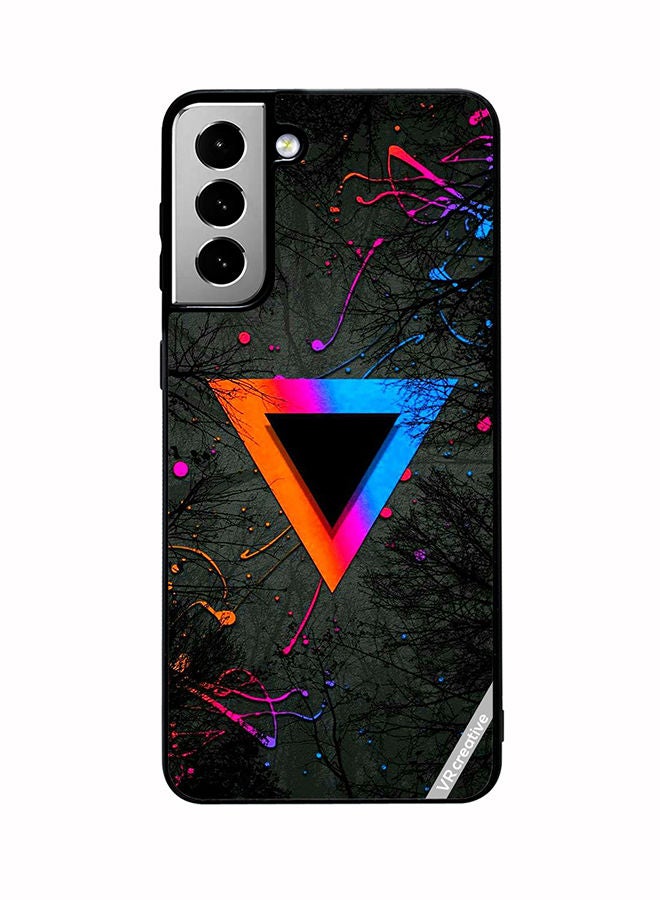 VR CREATIVE Protective Case Cover For Samsung Galaxy S21 FE 5G Multicolor Design - Image 1