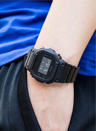 Casio Men's Watch G-Shock Square Digital Black Dial DW-5600BB-1 - view 2