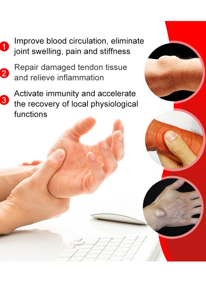 Sumifun Tendon Sheath Ointment, Fast Acting Pain Relief Cream for Tenosynovitis, Traditional Chinese Medicine, Relieve Joint Pain, Tendon Sheath Soreness, Muscle Soreness, Swelling  - Image 4