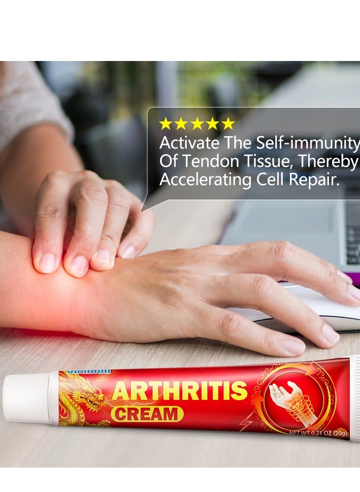 Sumifun Tendon Sheath Ointment, Fast Acting Pain Relief Cream for Tenosynovitis, Traditional Chinese Medicine, Relieve Joint Pain, Tendon Sheath Soreness, Muscle Soreness, Swelling  - Image 5