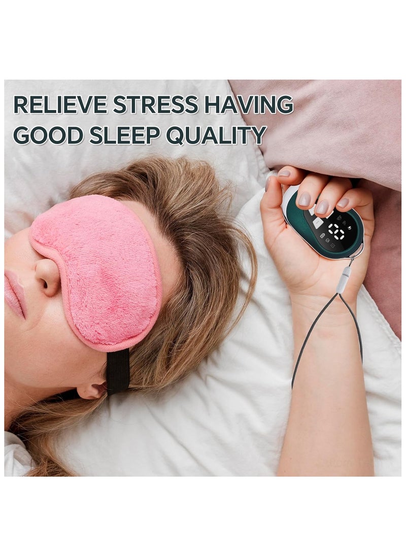 General Handheld Sleep Aid Device Stress Reduction and Mind Relaxation with 4 Soothing Scene Sounds & 9 Intensity Levels Enhances Sleep Quality and Portable for Sports Walking Relaxation  - Image 3