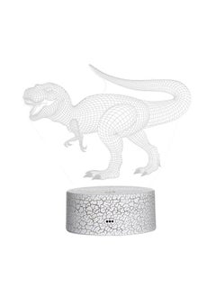 3D Dinosaur LED Night Light Multicolour 21.50x5.30x15cm
