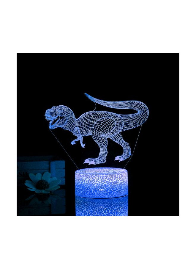 Generic - 3D Dinosaur LED Night Light Multicolour 21.50x5.30x15cm - Image 1