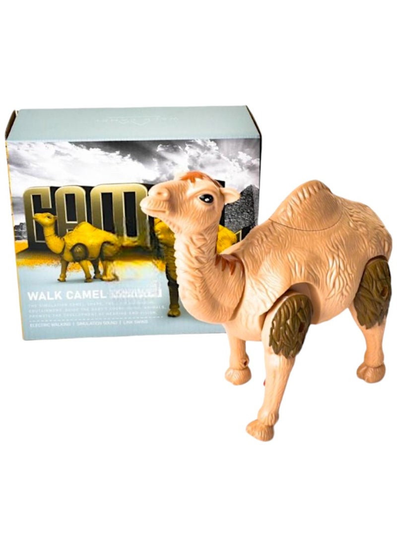 Rally Battery Operated Walking Camel Toy Playset - Image 2