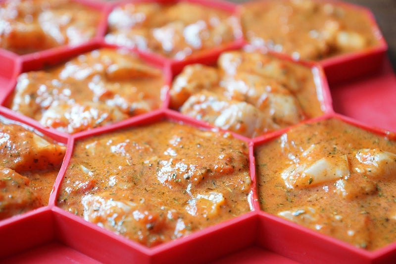 Shape Store Burger Master Innovative 8-in-1 Burger Press & Freezer Container Makes 8 Quarter-Pound Burgers 32 Oz., Tasty Amazing Burgers, Easy-To-Clean & Dishwasher Safe - Image 4