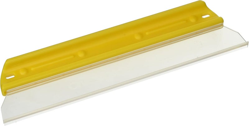 ONE PASS Soft N Dry 11" Waterblade Silicone T-Bar Squeegee Yellow - Image 1
