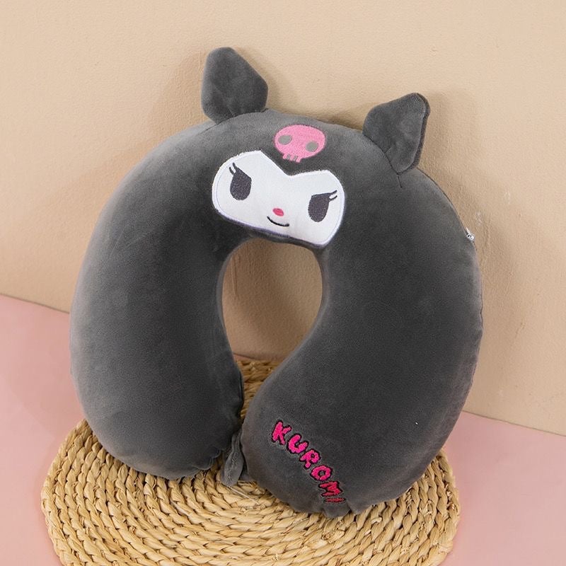 Cartoon Animal U-shaped Pillow Acura U-shaped Pillow Slow Rebound Memory Foam Neck Pillow Car Travel Nap Pillow Kulomi 