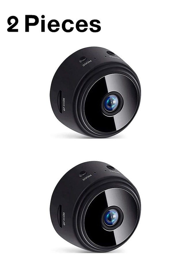 2 pieces 1080P Wireless Mini WiFi IR Night Vision Video Recorder Baby Monitor IP Camera - Image 1