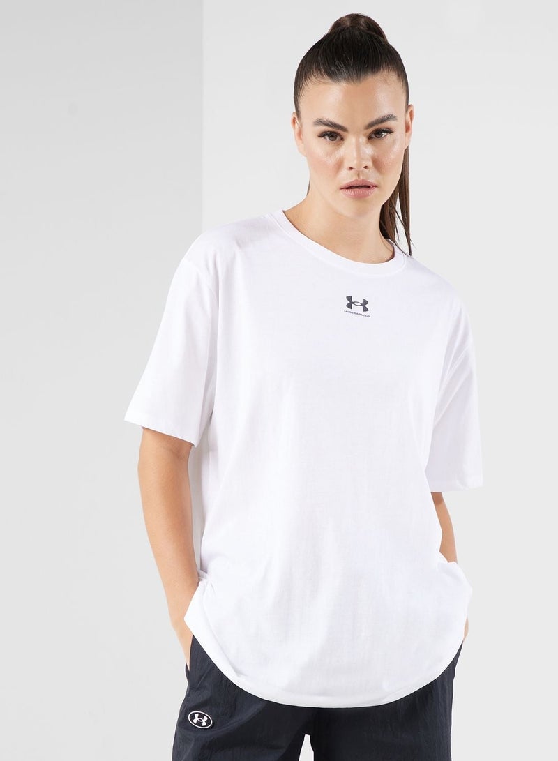 UNDER ARMOUR Essential Oversized T-Shirt - Image 1