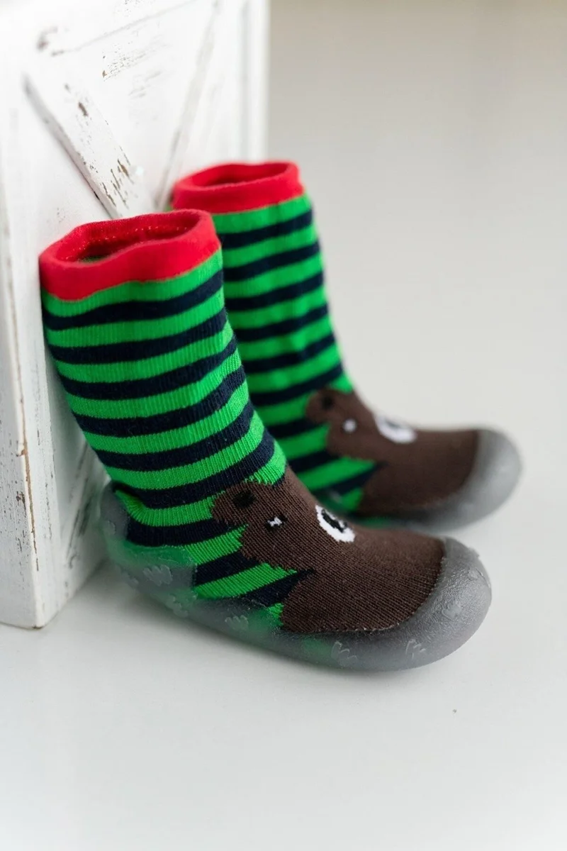Mama Yoyo Nou Nou Bear Non-Slip Sock Slippers