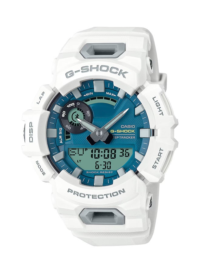 Digital Square Shape Resin Wrist Watch GBA-900CB-7ADR- 37 Mm