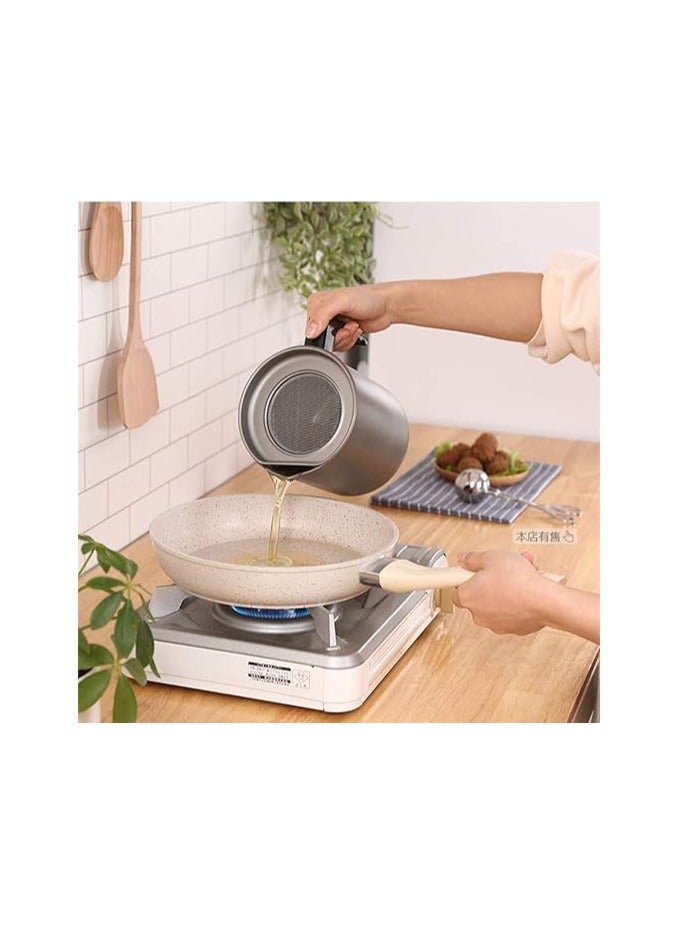 Cooking Oil & Grease Storage Pot – 1.7L Capacity – With Strainer Design - Image 4
