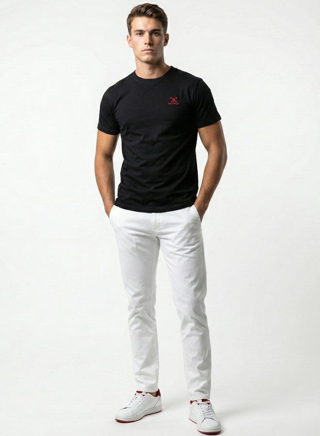 Polo Play Men Cotton Crew Neck T-Shirt - Image 2