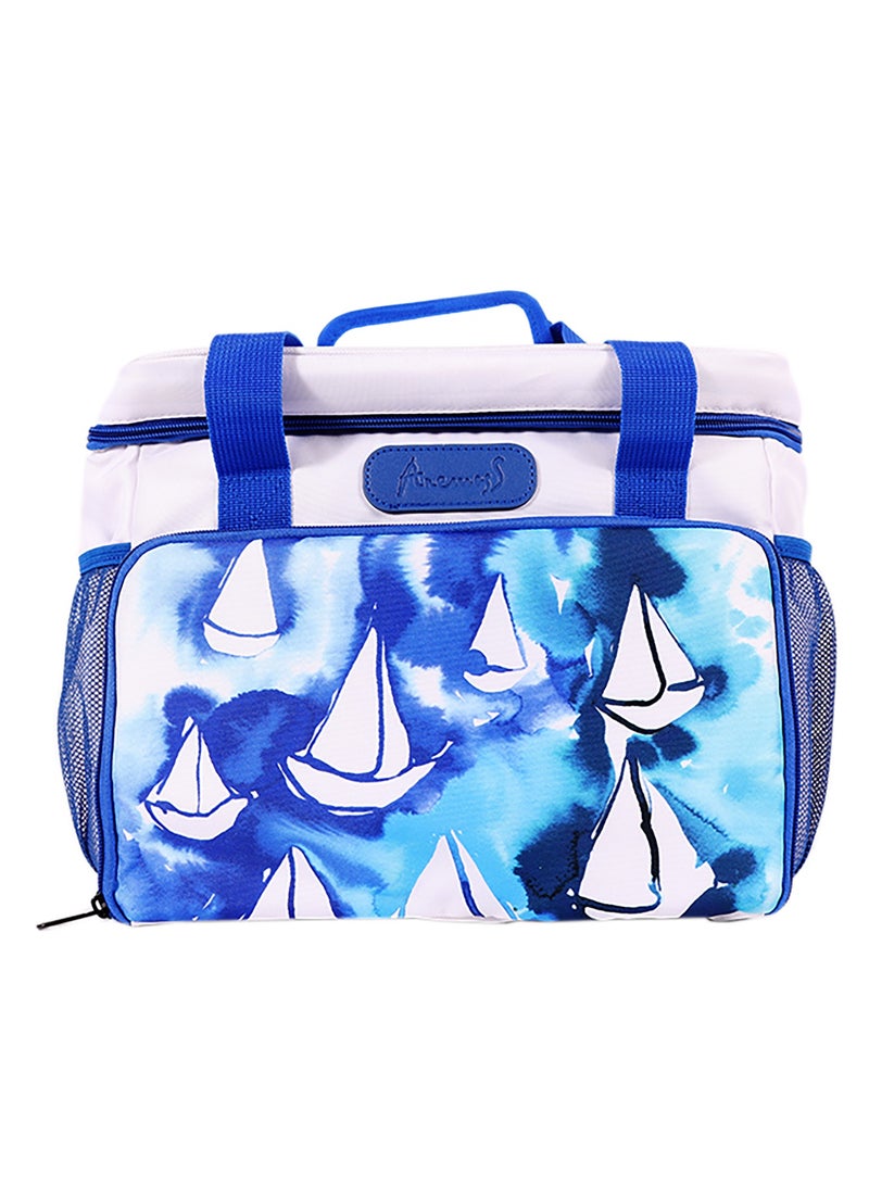 Anemoss Insulated Lunch Bag, 18.5L Large Capacity, Sail Design Food Storage Thermal Bag, Waterproof and Leakproof Insulated Lunch Bag for Men and Women, Cooler Bags for Picnic Hiking Beach, Multicolor - Image 1