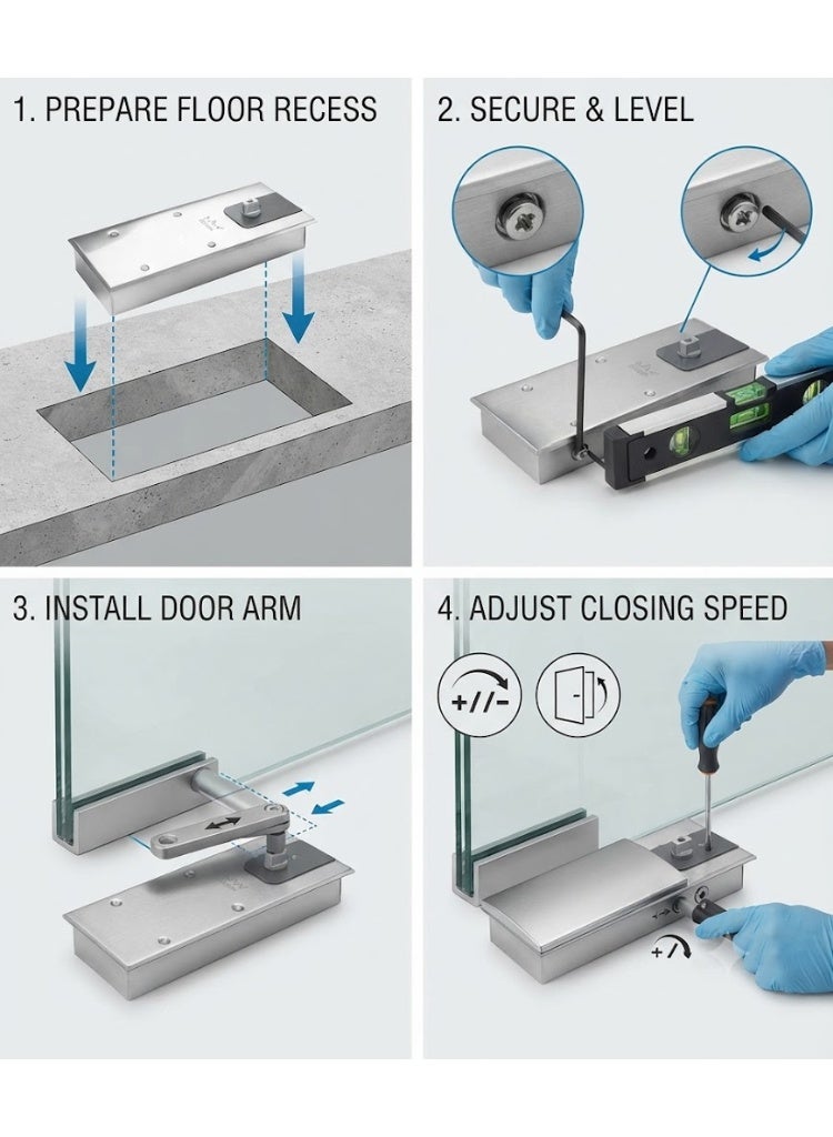 Dorma Floor Spring BTS65 - Image 2