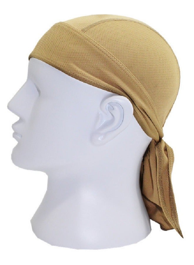 Loquat Outdoor Cycling Pirate Hat Quick Drying Sports Headband Moisture wicking Breathable Sun Protection Headband Pirate Headband Cap