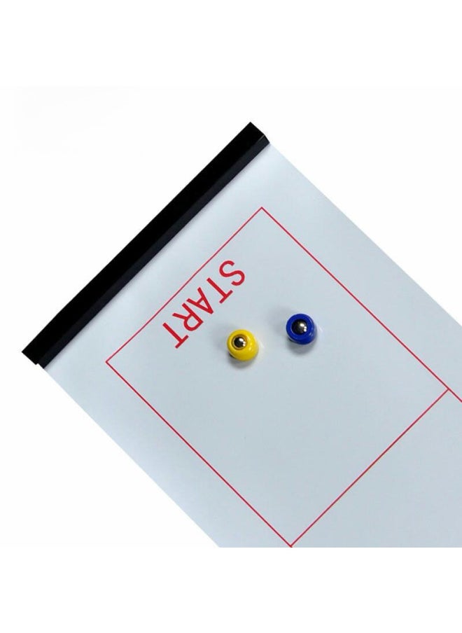 Curling Ball Various Specifications High Quality Plastic Children's Desktop Game Mini Shuffleboard Wholesale-Color:Diameter 19mm Blue
