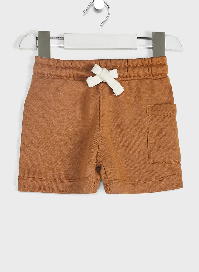 MINOTI Infant Striped T-Shirt & Shorts Set