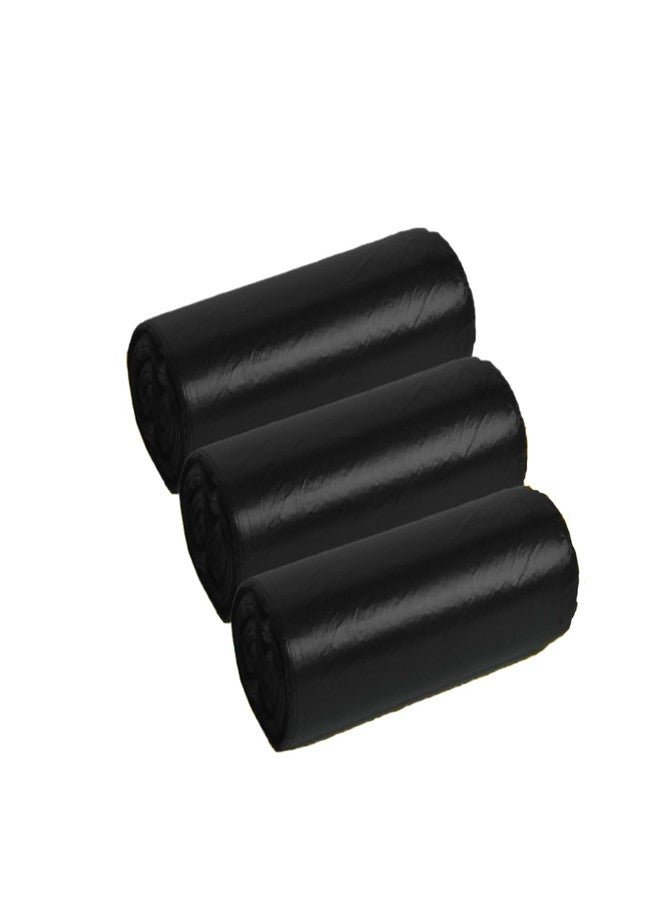 Oblivion Garbage Bags for Dustbin | 30 Pcs | Extra Large 30 X 50 Inches | 10 Pcs x Pack of 3 Rolls | Trash Bags (Black) - Image 1