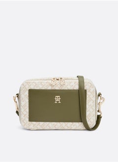 Tommy Hilfiger Plus Tommy Hilfiger monogram-print crossbody bag  - Image 1