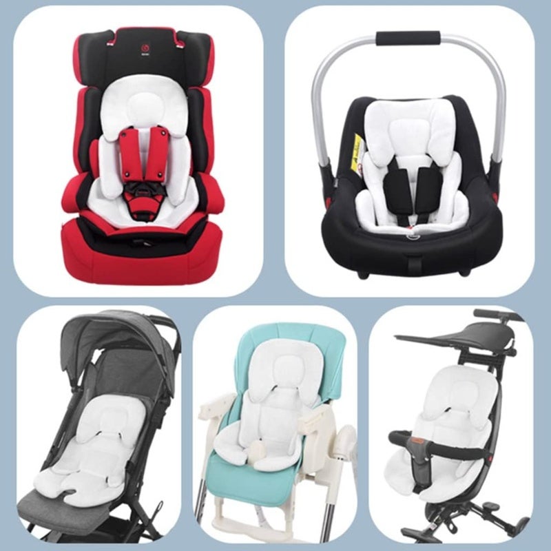 Baby Stroller Cushion 38 X 58 cm Ergonomic Design - Breathable Mesh Pad Car Seat Cushion for Newborns, Infant Travel & Baby Gear Use - Image 5