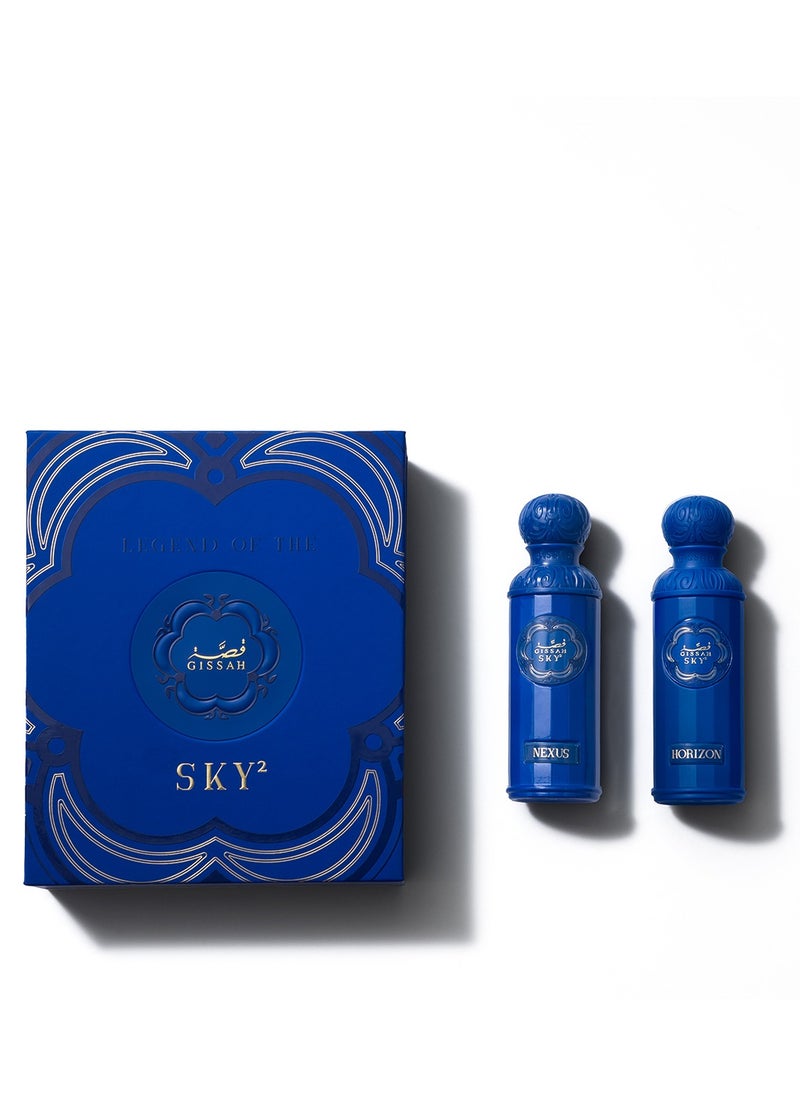GISSAH Collection Perfume Legend Of The Sky From Gissah   2 × 90 ml  - Image 1