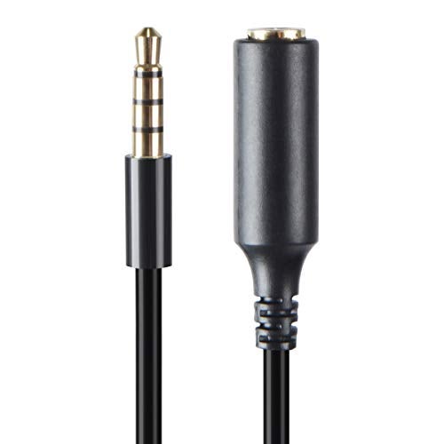 TENINYU 3-Pack AUX Headphone 3.5mm Extension Cable - Male to Female Extender Audio Auxiliary Jack Adapter Wire Cord Plug Connector for iPhone iPod iPad, Smartphone Tablet, Home Car Speaker System (3 INCH) - Image 3