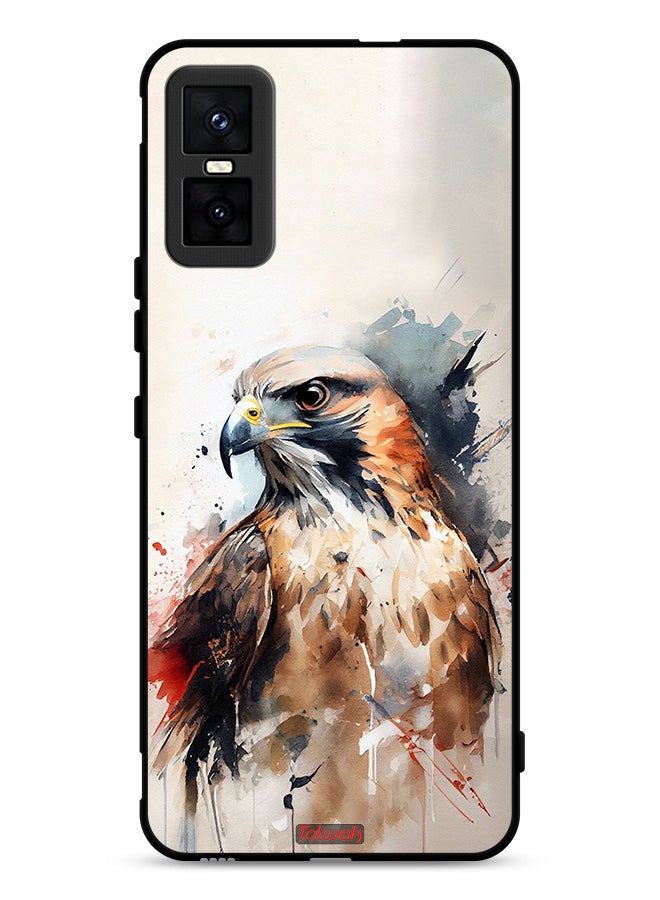 Tolwak Infinix GT 30 Pro Protective Case Cover Eagle Abstract Art - Image 1