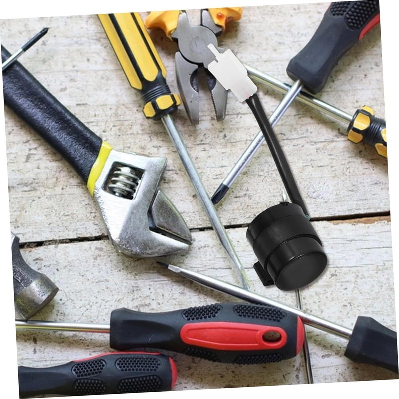 جهاز إشارة بلاستيكي أسود مع صافرة ومؤشر وامض لدراجة سكوتر - Image 5