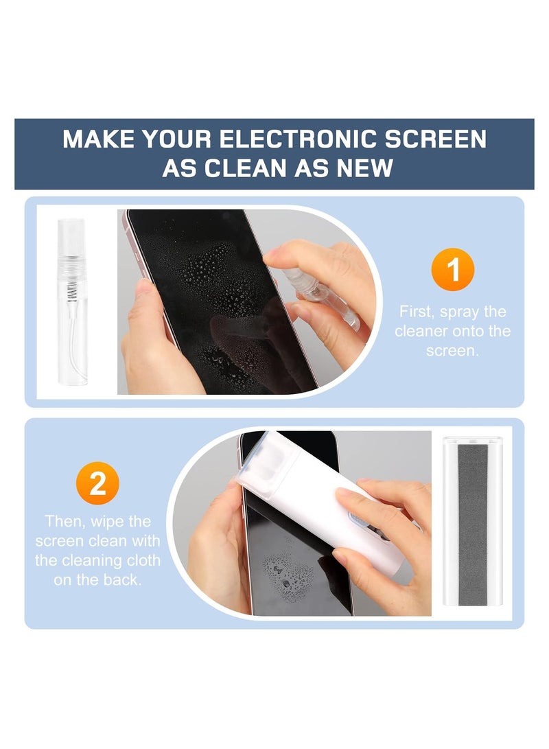 🧽 مجموعة تنظيف 7 في 1 للكيبورد والسماعات – أداة تنظيف احترافية متعددة الوظائف لأجهزة الكمبيوتر، الهواتف وسماعات الأذن - Image 3