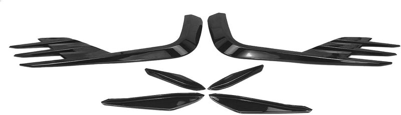 DEMULAX Glossy Black Fog Light Trim for Accord 2021-2022 - Image 1